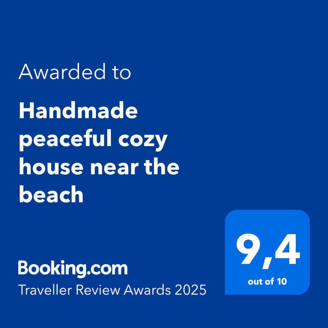 Handmade Peaceful Cozy House Near The Beach Nea Kallikrateia Esterno foto